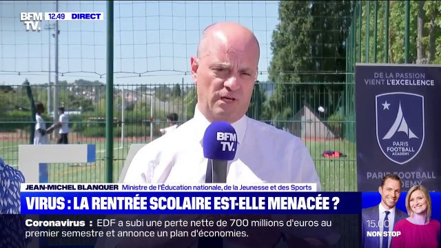 Coronavirus: Jean-Michel Blanquer évoque trois scénarios pour la rentrée