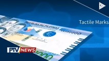 Upgraded design ng Philippine peso bills, may mga karagdagang security features