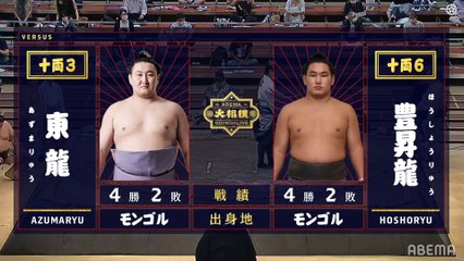 Azumaryu vs Hoshoryu - July 2020, Juryo - Day 7