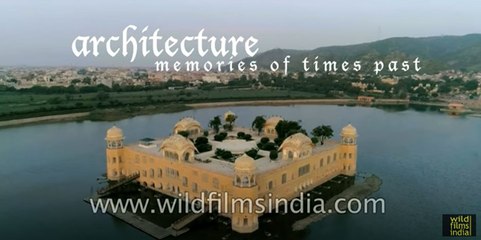 Architectural heritage of India, as seen from the air