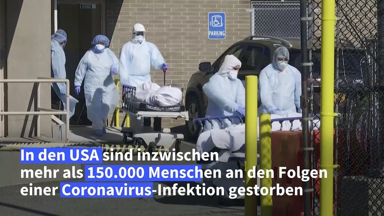 Mehr als 150.000 Corona-Tote in den USA