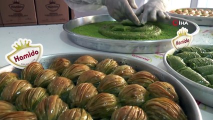Şehit ve gazi ailelerine özel baklava
