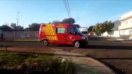 Motociclista é atingido por carro no Bairro Parque São Paulo