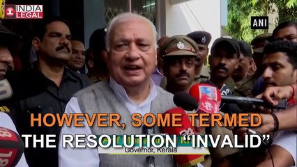 Kerala’s anti-CAA resolution is only a 'request' to the Centre to withdraw the controversial Act