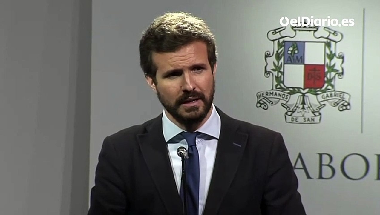 Casado advierte a Vox de que el PP "quiere ganar" a la izquierda "pero en las urnas"