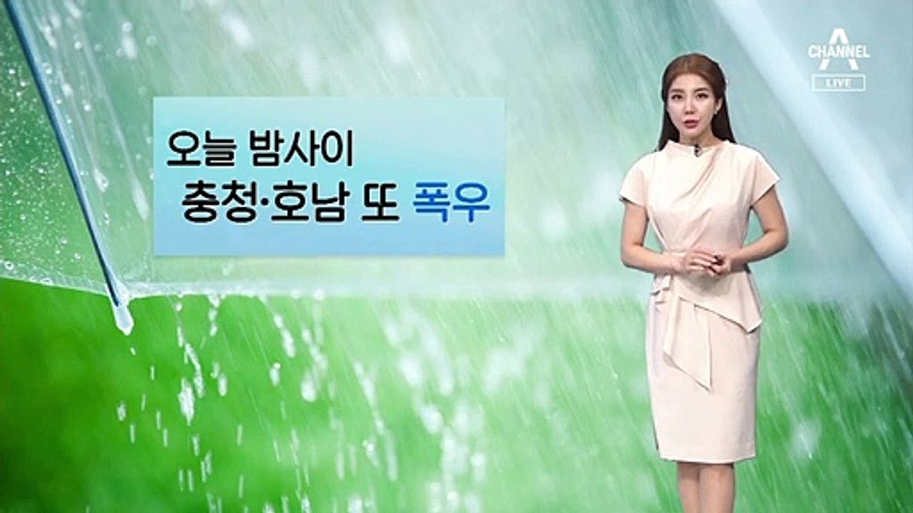 [날씨]충청남부·전북 큰 비 내린다…150mm 물폭탄