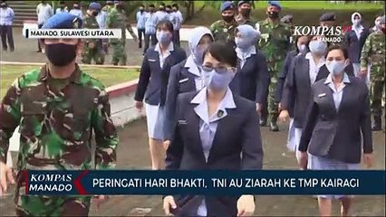 TNI AU  Ziarah Ke Tmp Kairagi