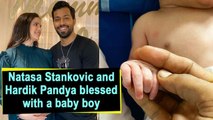 Natasa Stankovic and Hardik Pandya blessed with a baby boy