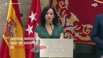 Nuevas medidas anunciadas por Ayuso para la Comunidad de Madrid