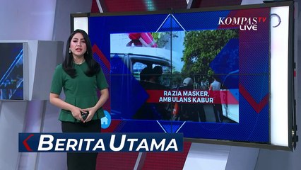 Скачать видео: Ada Razia Masker, Sopir Ambulans Ini Mencoba Kabur