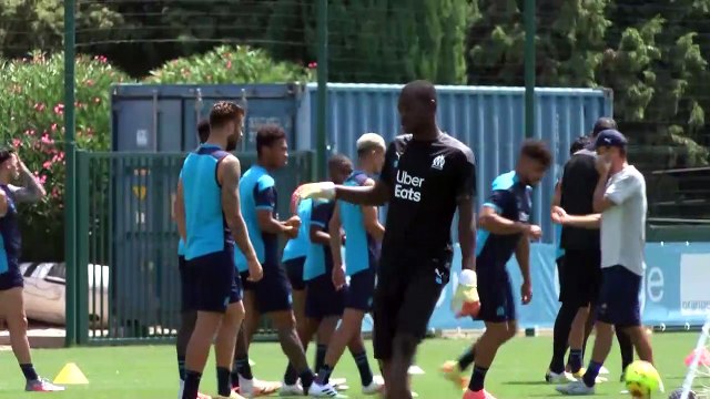 OM : entraînement sous un soleil de plomb avant Munich