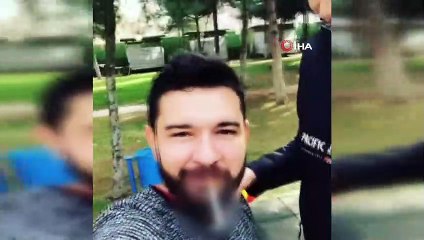 Ölen kadın polis memurundan geriye bu görüntüler kaldı