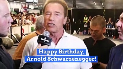 Happy Birthday, Arnold Schwarzenegger!