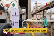 Zeballos declaró ante Fiscalización por donación de oxígeno para Arequipa