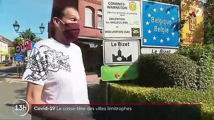 Port du masque : le casse-tête des villes limitrophes