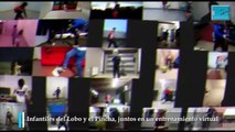 Infantiles del Lobo y el Pincha en un entrenamiento virtual