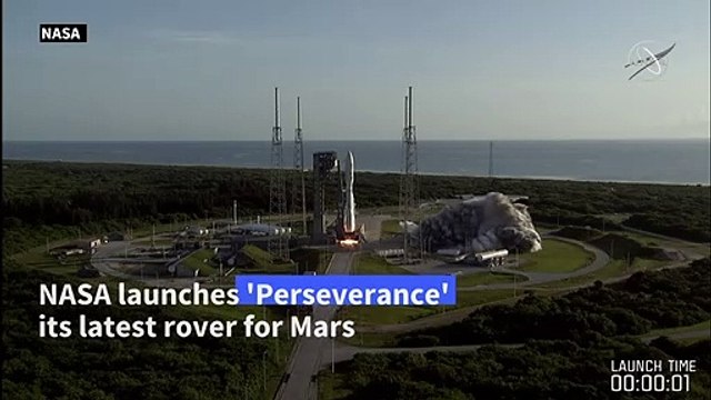 NASA rover 'Perseverance' launches for Mars in search of ancient life