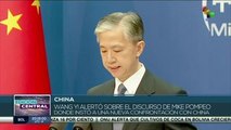 China responderá ante cualquier agresión de EEUU, advierte canciller