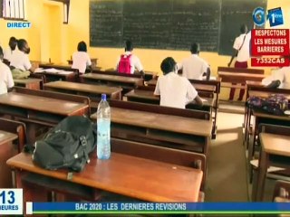 RTG/ BAC 2020 : les candidats se retrouvent en petit groupe pour les dernières révisions