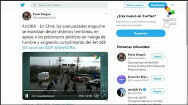 Marchan en todo Chile por la liberación de presos políticos mapuches