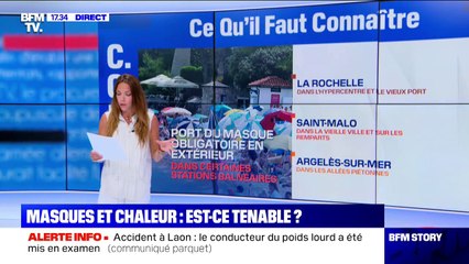 Tải video: Dans quelles villes le port du masque est-il obligatoire dans la rue?