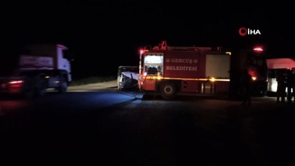 Batman'da trafik kazası: Hurdaya dönen araçlardan sağ kurtuldular