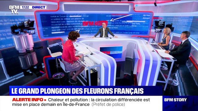 Story 2: Le grand plongeon de nos fleurons français - 30/07