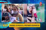 SJL: familiares y vecinos recontruyen el último recorrido de Marleny antes de su desaparición