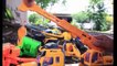 Toy Car Vehicles for Children  Fire Truck Excavator Truck Cement Truck