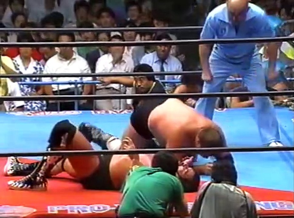 AJPW - 09-01-1990 - Stan Hansen (c) vs. Steve Williams (Triple Crown Title JIP)