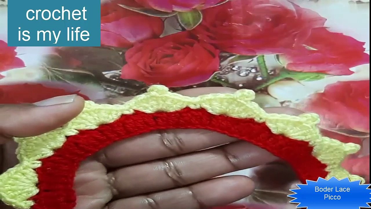 How To Make Crochet Amigurumi Boder Lace Picco Tutorial English Free Pattern For Beginner's