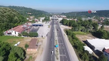 D-100 karayolunda bayram yoğunluğu