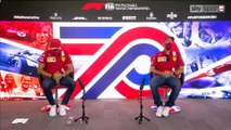 F1 2020 British GP -Thursday (Drivers) Press Conference - Ferrari