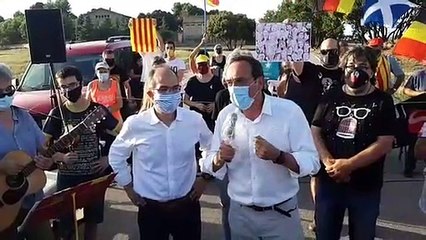 Discurs de Josep Rull abans d'entrar a la presó de nou