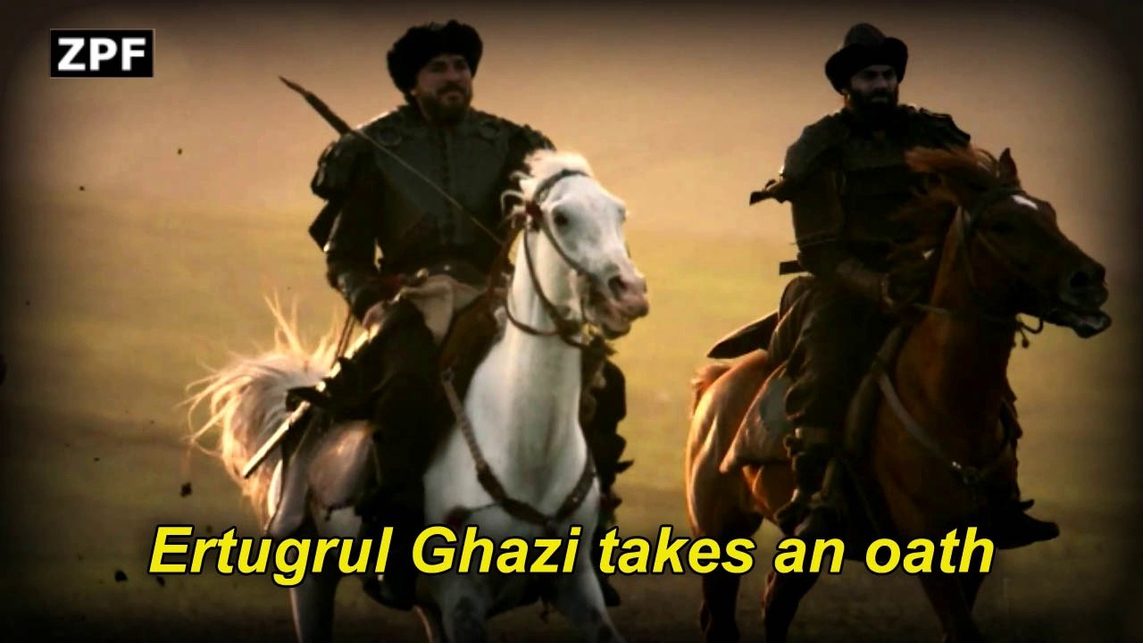 Ertugrul Ghazi takes an oath