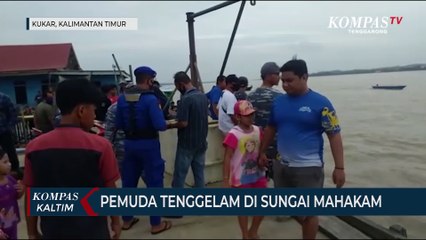Pemuda Tenggelam Di Sungai Mahakam