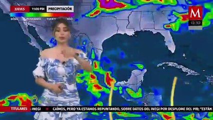 Pamela Longoria nos da el pronóstico del tiempo para este jueves 30 de julio