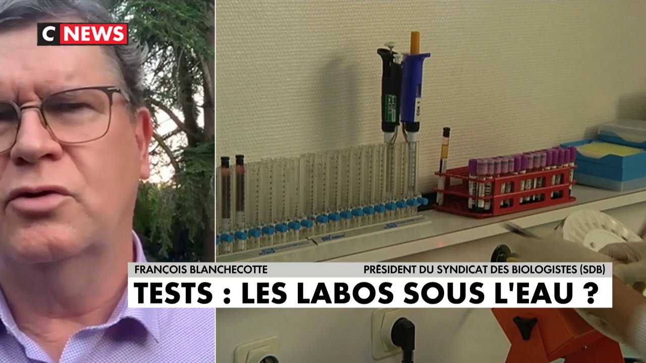 Accès au dépistage du coronavirus en Ile-de-France : «La situation est en train de s'arranger», assure François Blanchecotte, président du syndicat des biologistes (SDB)