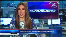 Ministra María Paula Romo confirmó que se incrementarán los operativos en provincias donde rigen nuevas medidas