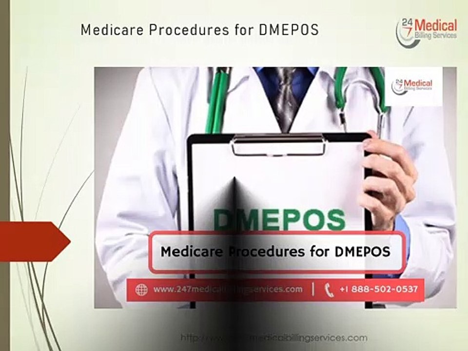 Medicare Procedures for DMEPOS