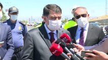 Ankara Valisi Şahin yol kontrol noktasındaki denetimleri inceledi - ANKARA