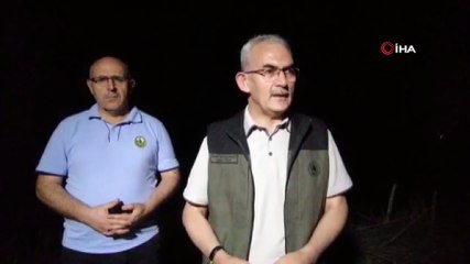 Karacabey: “Bizler bir an önce buradaki yangını da kontrol altına almak için gayret ediyoruz”
