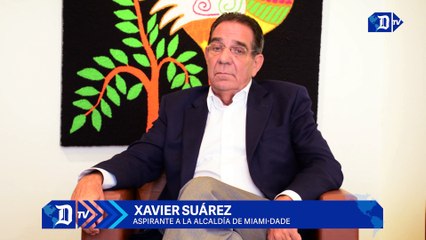 Xavier Suárez afirma que roces entre Miami y Miami-Dade se resuelven "hablando"