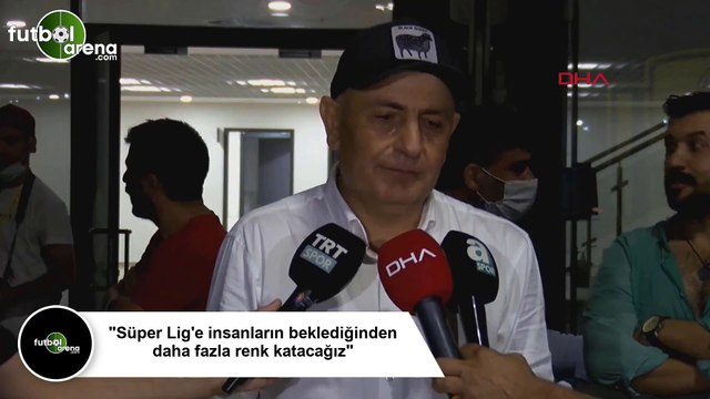 Süleyman Hurma: Süper Lig'e insanların beklediğinden daha fazla renk katacağız