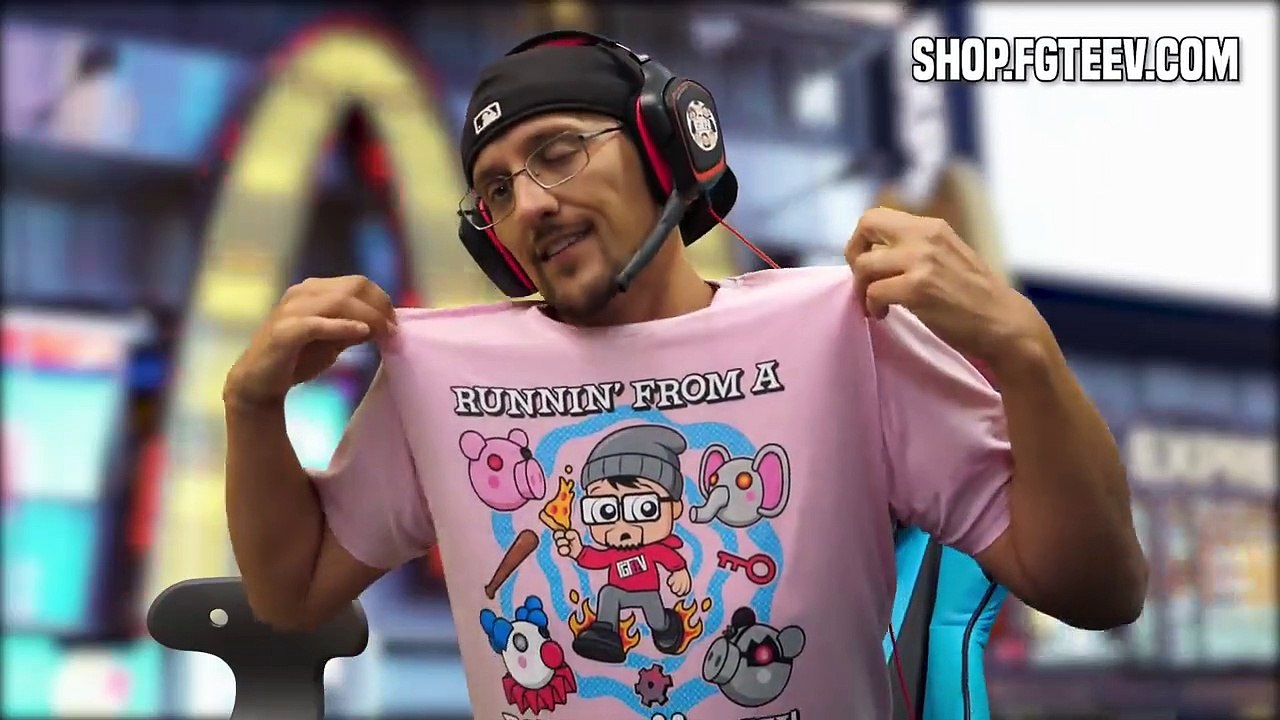 FGTeeV ESCAPE ROBLOX RONALD & the Worst McDonalds! FGTeeV PC Almost FRIED by Evil Clown Game!!