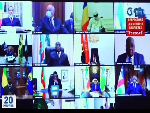 RTG - 17ème session ordinaire de la conférence des Chefs d’États et de gouvernement de la CEEAC présidée par le président en exercice Ali Bongo