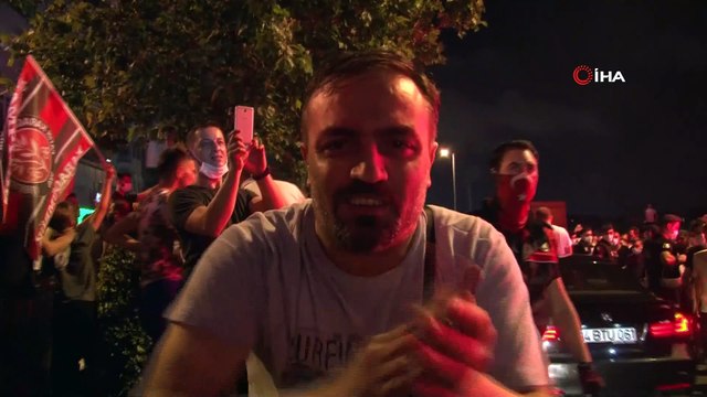 Fatih Karagümrük taraftarından Süper Lig coşkusu