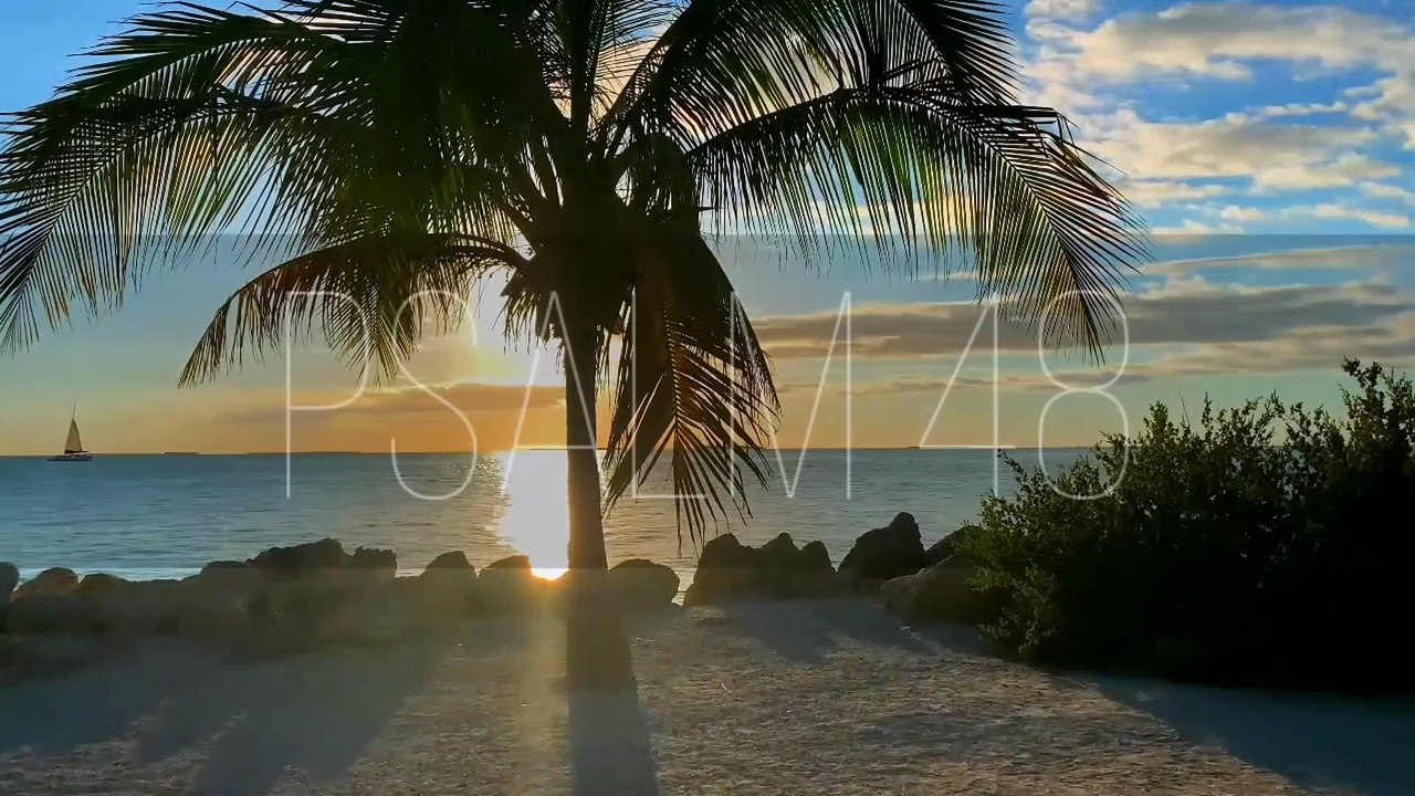 Psalm 48 - The Glory of God in Zion (With words - KJV)