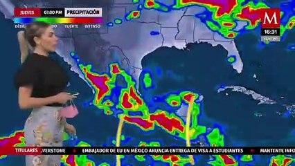 Jessica de Luna nos da el pronóstico del tiempo para este jueves 30 de julio