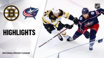 NHL Highlights | Bruins @ Blue Jackets 7/30/2020